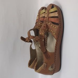 Pikolinos Leather Sandals Size 41